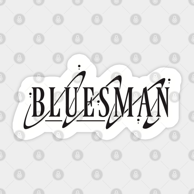 Bluesman Sticker by Degiab